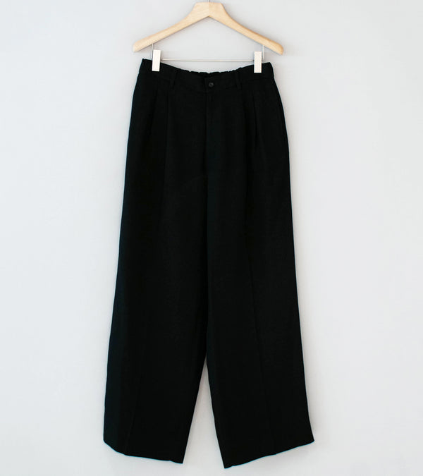 Stein 'Vis/Li/Ra Easy Long Wide Trousers' (Black)
