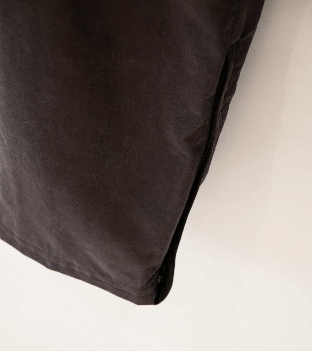 Stein 'Silk Nylon Track Trousers' (Charcoal Brown)