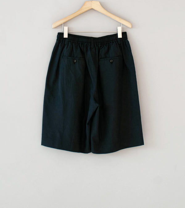Stein 'Silk Nylon Easy Short Trousers' (Black)