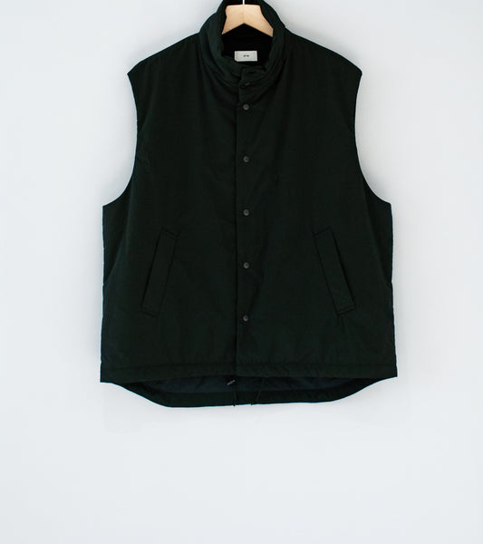 Aton 'Padded Vest' (Black Techno Cotton) – C'H'C'M'