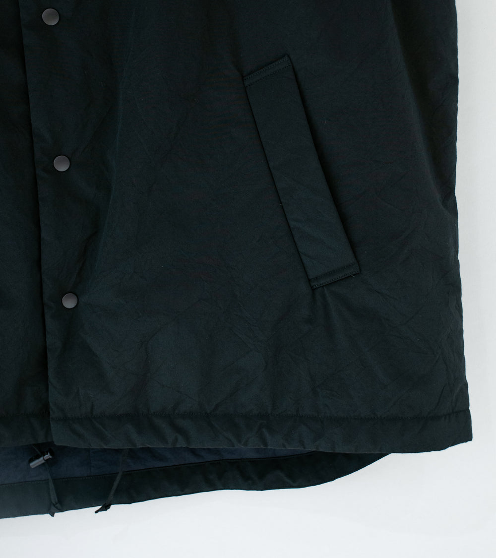 Aton 'Padded Vest' (Black Techno Cotton)