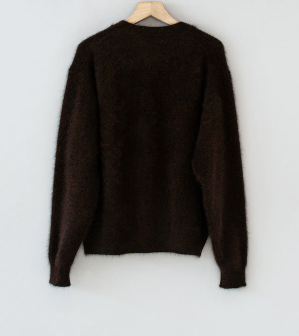 Stein 'Racoon Knit Cardigan' (Dark Brown)