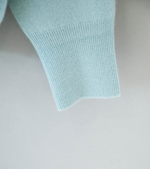 Stein 'Extra Fine Wool Knit Polo LS' (Blue)
