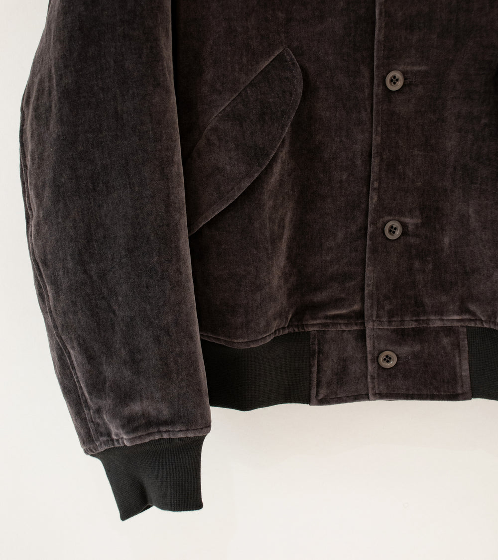 Sono 'Bo Bomber' (Charcoal Cotton Linen)