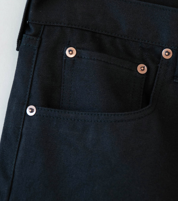 Stein 'Deformation Wide Cotton Pants' (Black)