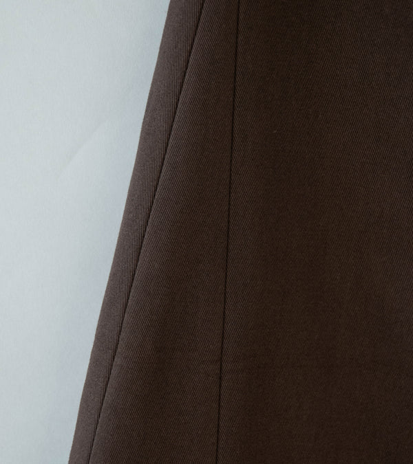 Stein 'Deformation Wide Cotton Pants' (Brown)