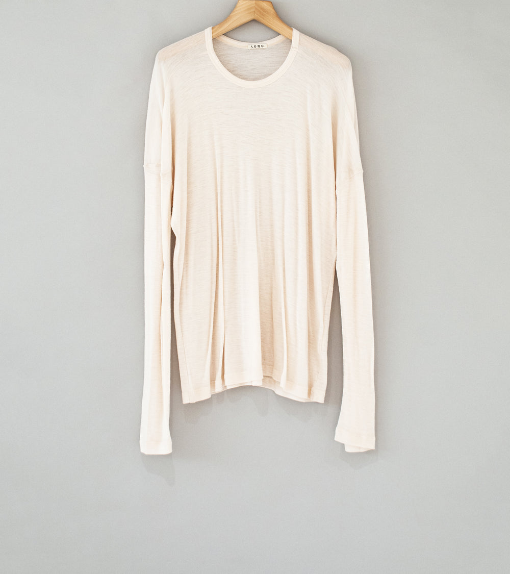 Sono 'Luno Longsleeve Pullover' (Natural Wool)