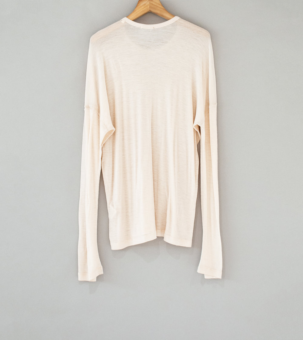 Sono 'Luno Longsleeve Pullover' (Natural Wool)