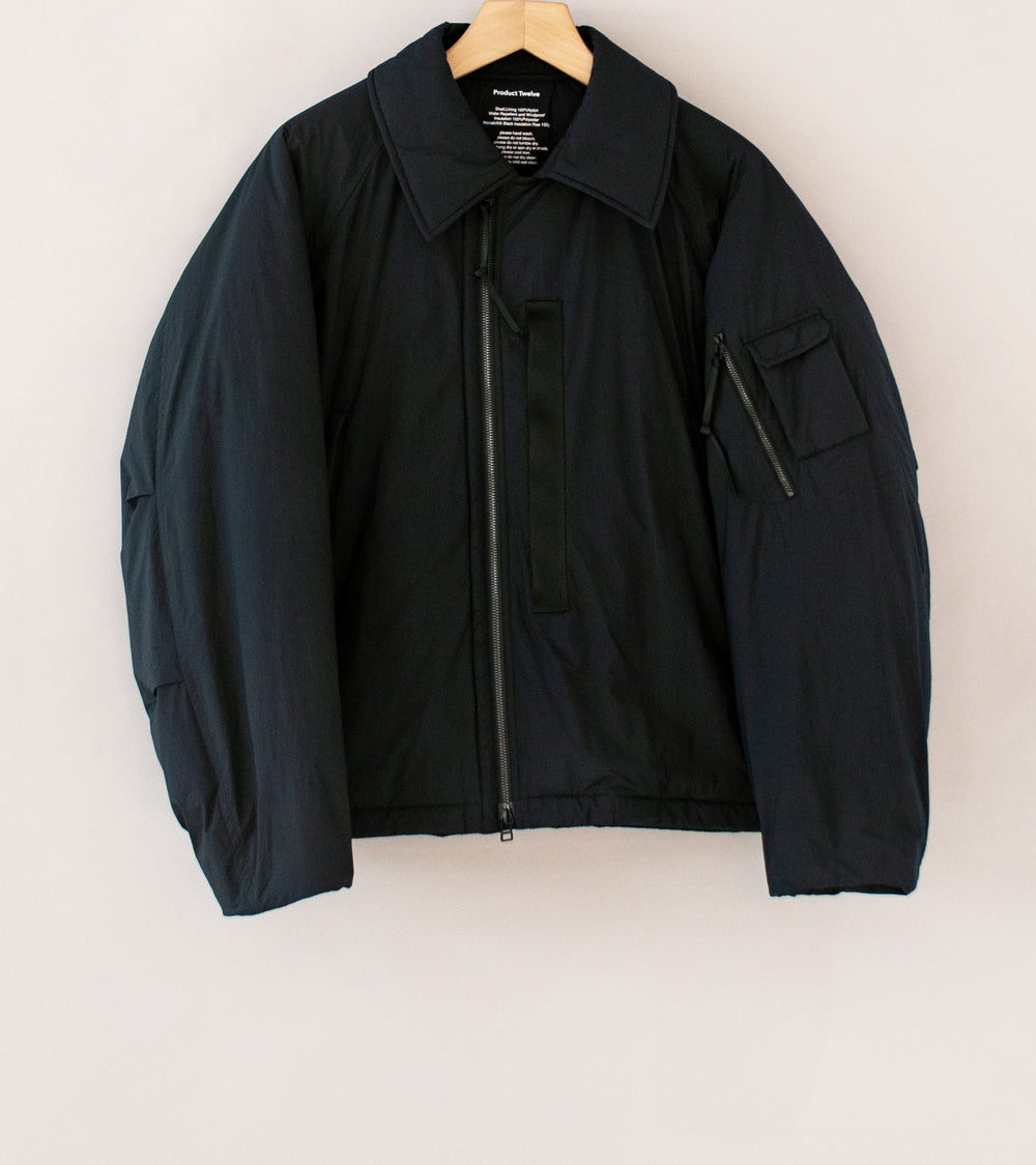 Product Twelve 'Primaloft Puffer Jacket' (Black)