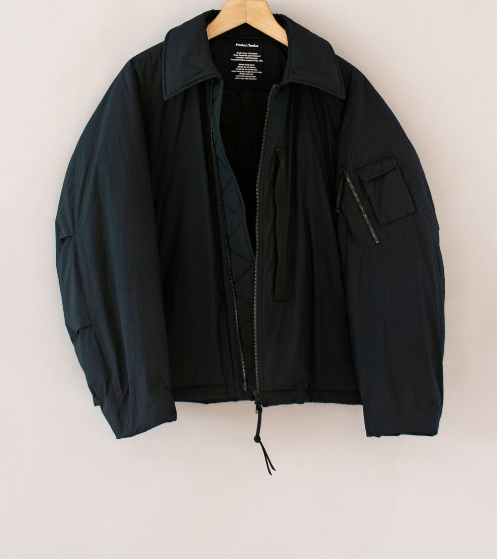 Product Twelve 'Primaloft Puffer Jacket' (Black)