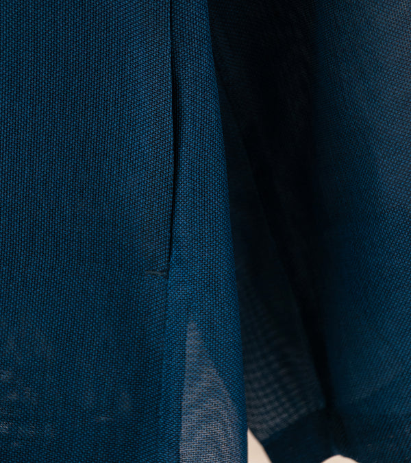 Seya 'Meitei Jacket' (Indigo Kimono Silk Gauze)