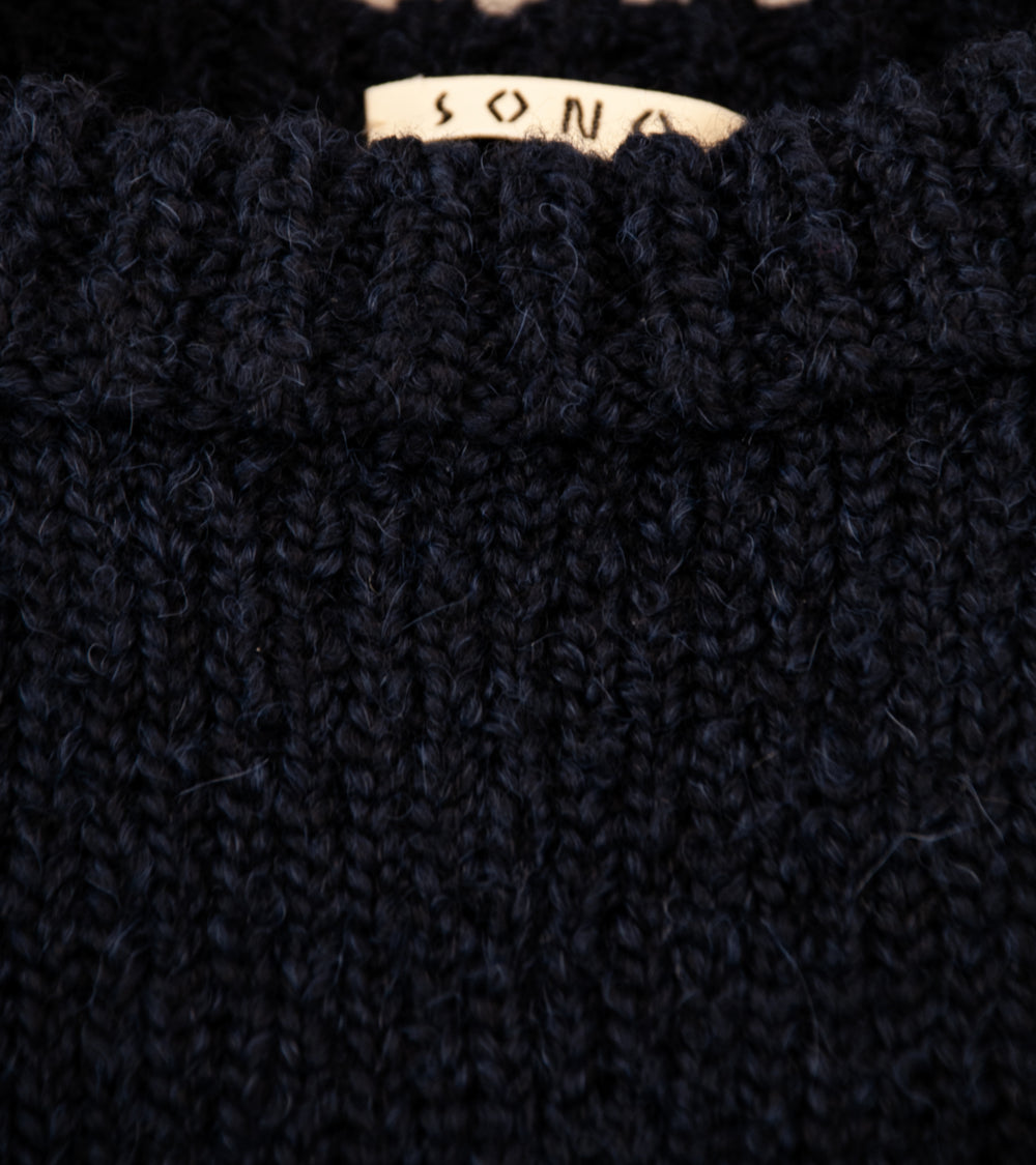 Sono 'Jako Jumper' (Navy Wool Alpaca)