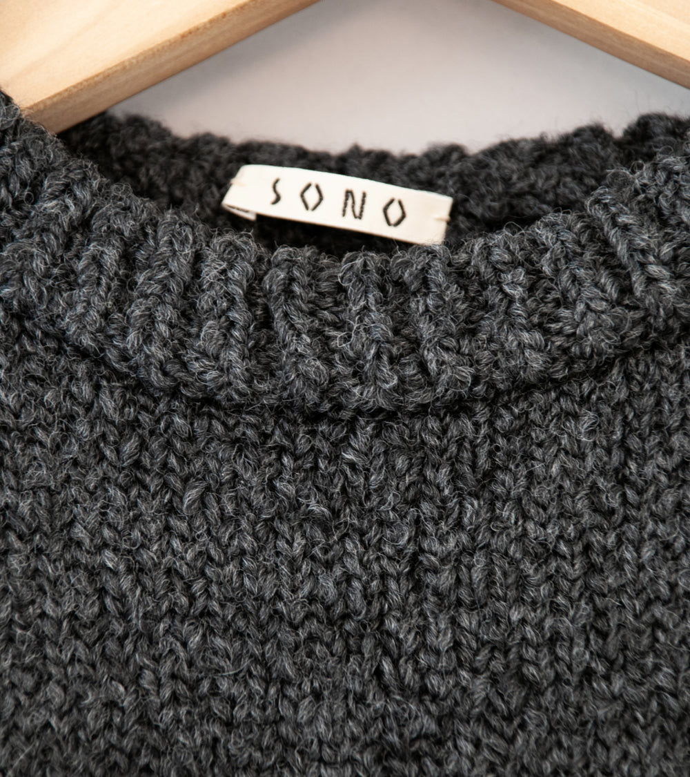 Sono 'Jako Jumper' (Charcoal Wool Alpaca)