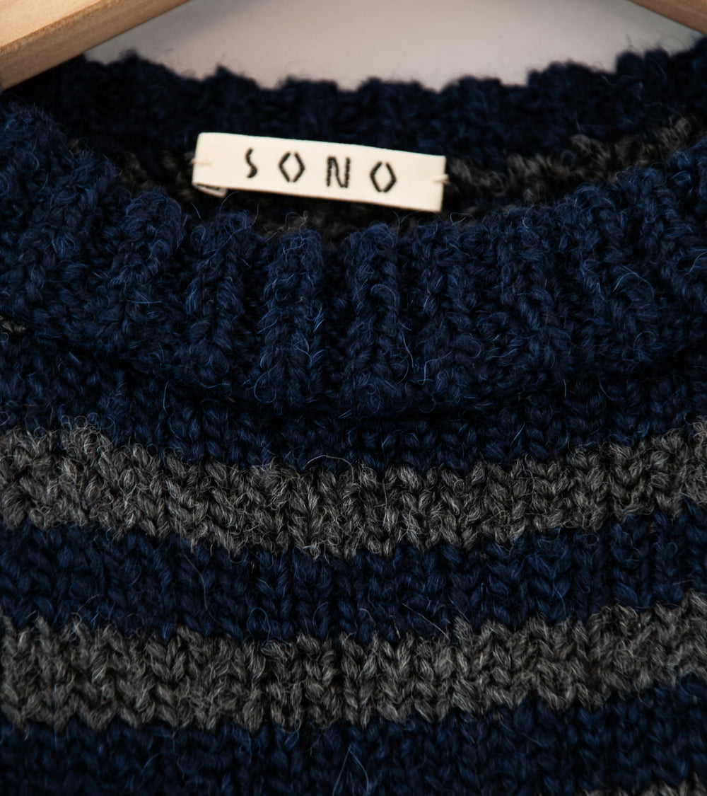 Sono 'Jako Jumper' (Stripe Wool Alpaca)