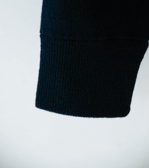 Margaret Howell 'Bonded Sweatshirt' (Navy Cashmere Merino)