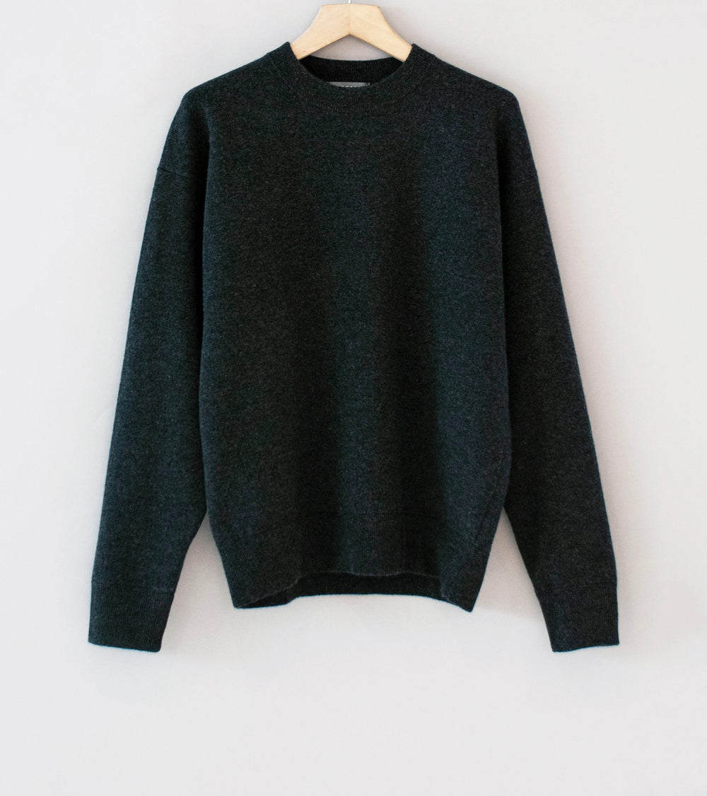Margaret Howell 'Bonded Sweatshirt' (Storm Grey Cashmere Merino)
