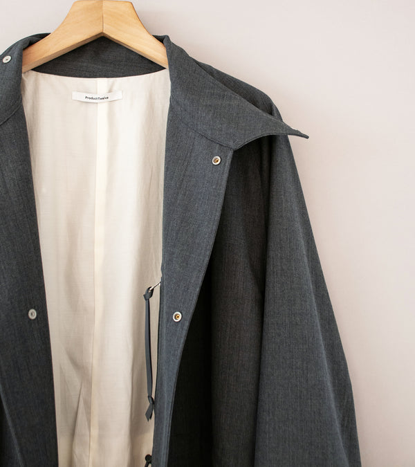 Product Twelve 'T/W Rain Coat' (Grey)
