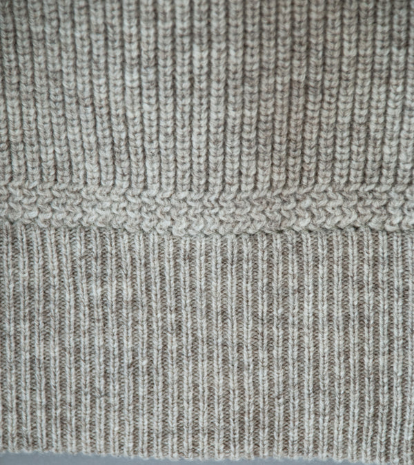 Taiga Takahashi 'Lot. 515 A.R.C Sweater' (Natural Greige)