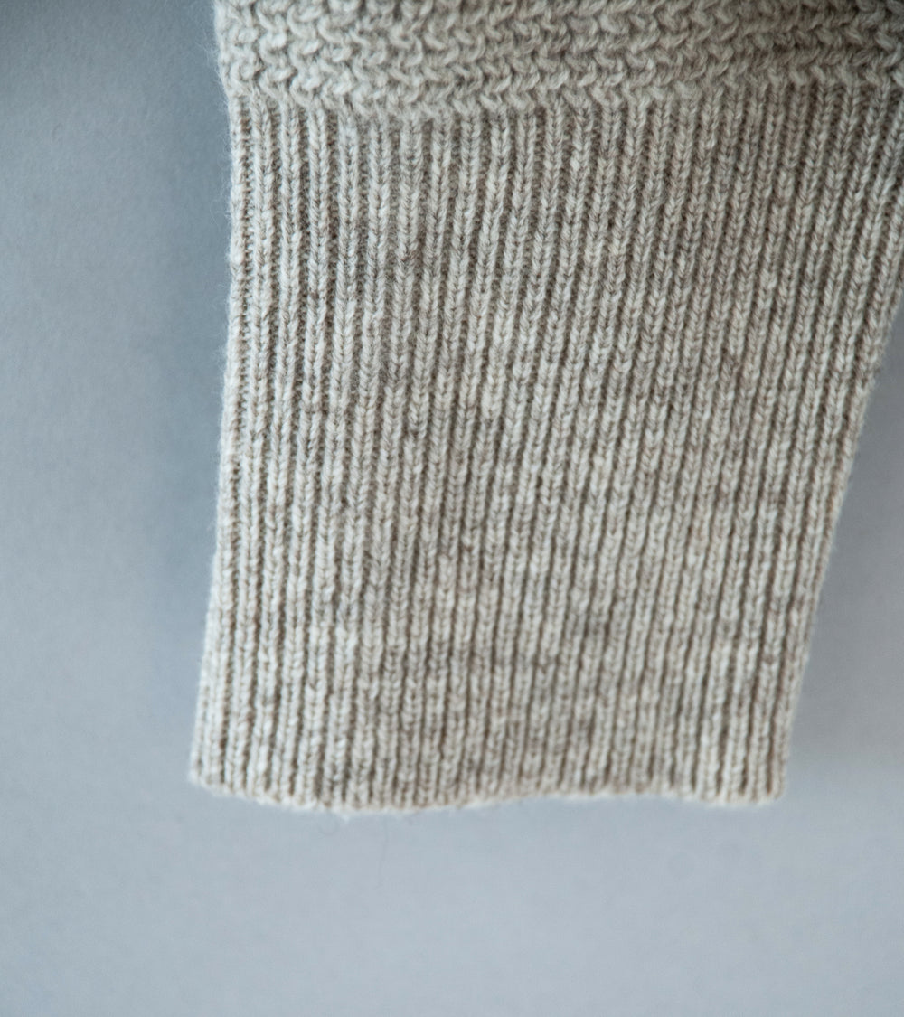 Taiga Takahashi 'Lot. 515 A.R.C Sweater' (Natural Greige)