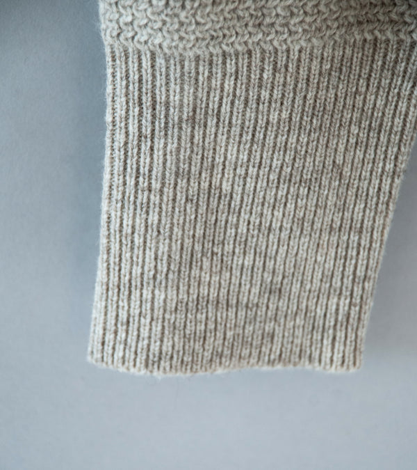 Taiga Takahashi 'Lot. 515 A.R.C Sweater' (Natural Greige)