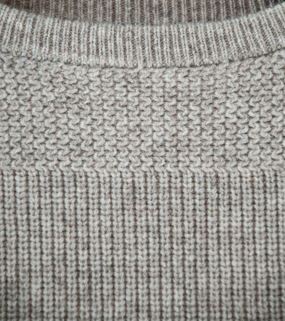 Taiga Takahashi 'Lot. 515 A.R.C Sweater' (Natural Greige)