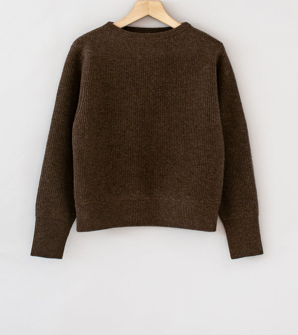 Taiga Takahashi 'Lot. 515 A.R.C Sweater' (Natural Brown)