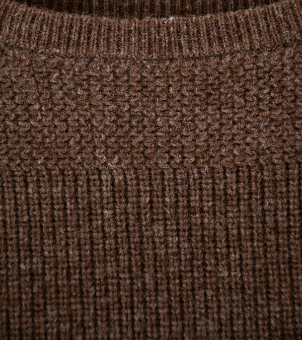 Taiga Takahashi 'Lot. 515 A.R.C Sweater' (Natural Brown)