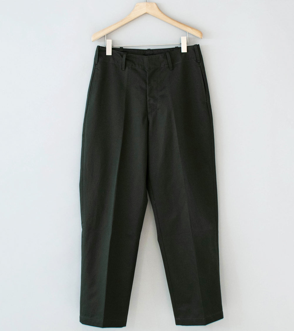 Lady White Co 'Twill Trouser' (Black Olive)