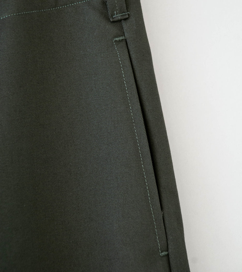 Lady White Co 'Twill Trouser' (Black Olive)