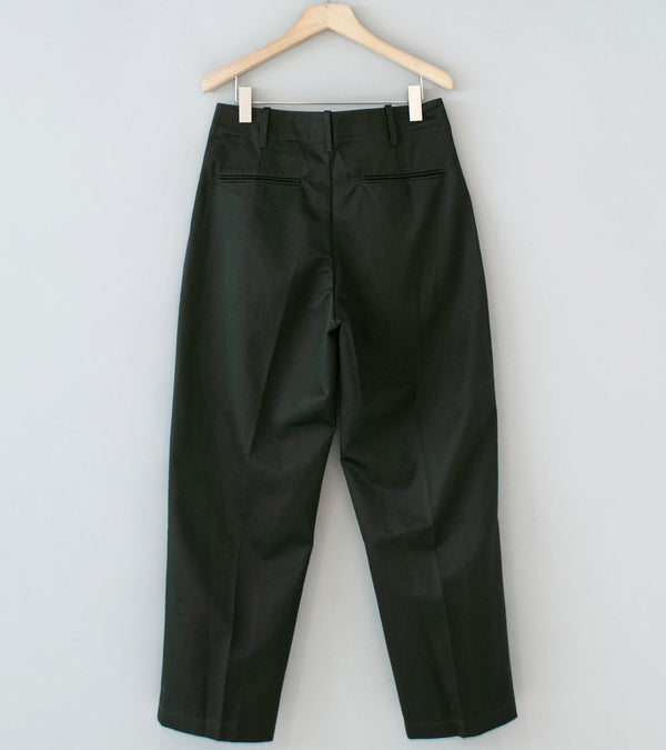 Lady White Co 'Twill Trouser' (Black Olive)