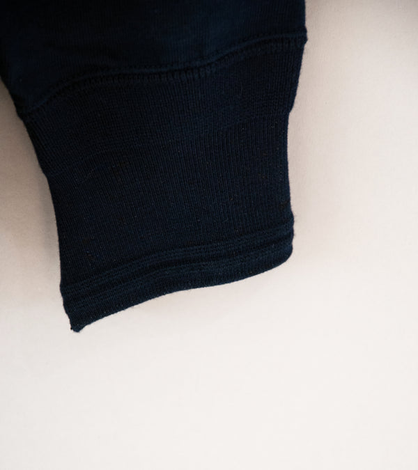 Taiga Takahashi 'Lot. 618 Side Henley Neck Shirt' (Navy)