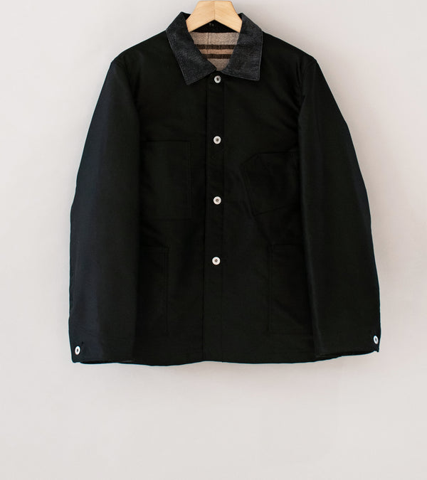 Taiga Takahashi 'Lot. 304 Blanket Lining Coverall' (Black)