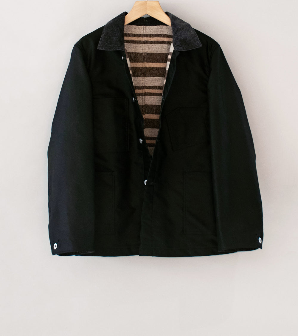 Taiga Takahashi 'Lot. 304 Blanket Lining Coverall' (Black)