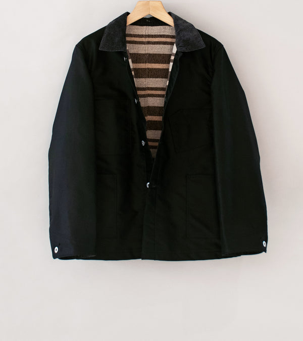 Taiga Takahashi 'Lot. 304 Blanket Lining Coverall' (Black)