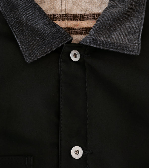 Taiga Takahashi 'Lot. 304 Blanket Lining Coverall' (Black)