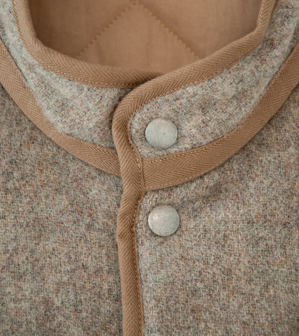 Taiga Takahashi 'Lot. 323 Quilt Lining Blanket Jacket' (Beige)