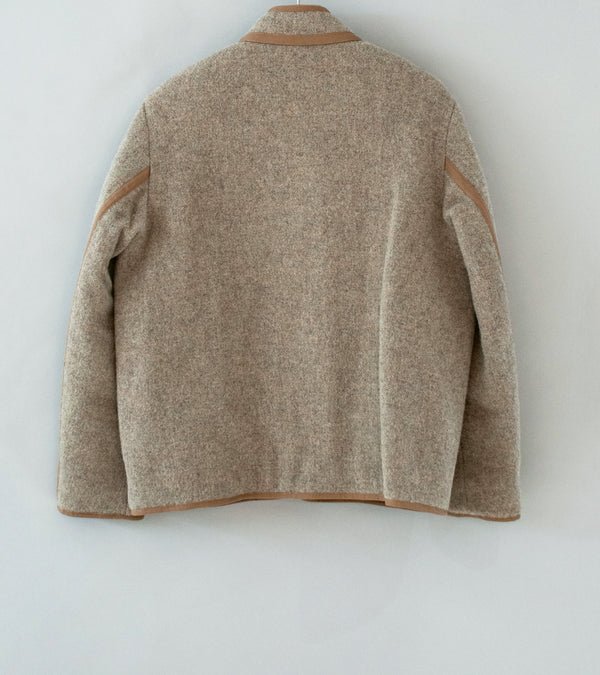 Taiga Takahashi 'Lot. 323 Quilt Lining Blanket Jacket' (Beige)