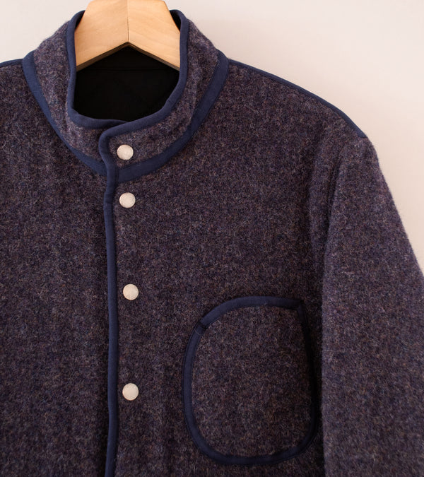 Taiga Takahashi 'Lot. 323 Quilt Lining Blanket Jacket' (Navy)