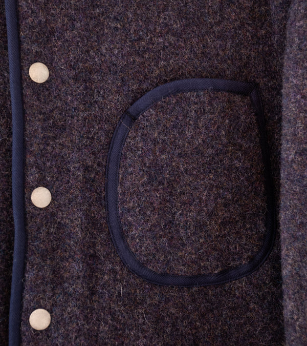 Taiga Takahashi 'Lot. 323 Quilt Lining Blanket Jacket' (Navy)