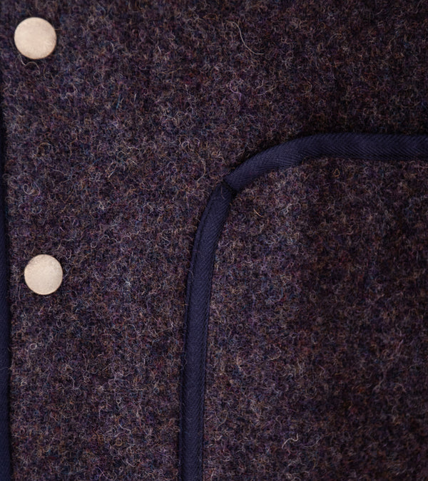 Taiga Takahashi 'Lot. 323 Quilt Lining Blanket Jacket' (Navy)