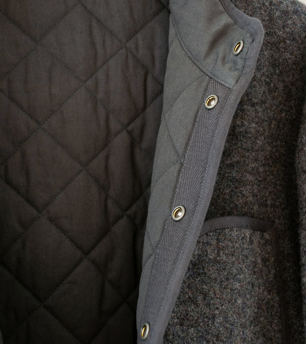 Taiga Takahashi 'Lot. 323 Quilt Lining Blanket Jacket' (Gray)