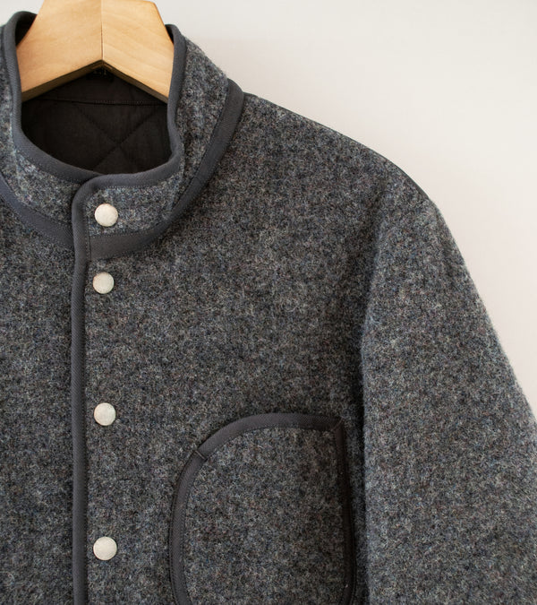 Taiga Takahashi 'Lot. 323 Quilt Lining Blanket Jacket' (Gray)