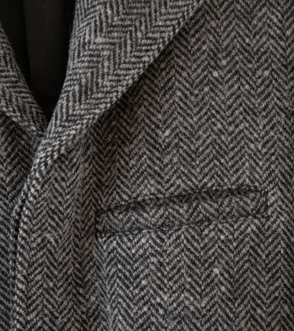 Taiga Takahashi 'Lot. 405 Atelier Coat' (Sumi Dyed Black) – C'H'C'M'