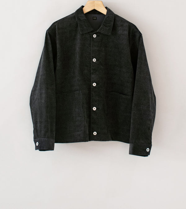 Taiga Takahashi 'Lot. 303 Coverall Jacket' (Melange Charcoal)