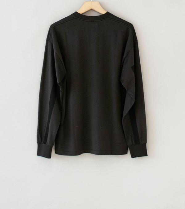 Lady White Co 'Kaptain Sunshine L/S Stripe T-Shirt' (Gray)