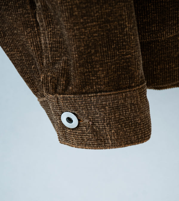 Taiga Takahashi 'Lot. 303 Coverall Jacket' (Melange Brown)