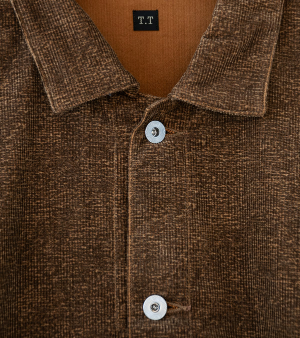 Taiga Takahashi 'Lot. 303 Coverall Jacket' (Melange Brown)