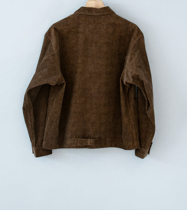 Taiga Takahashi 'Lot. 303 Coverall Jacket' (Melange Brown)