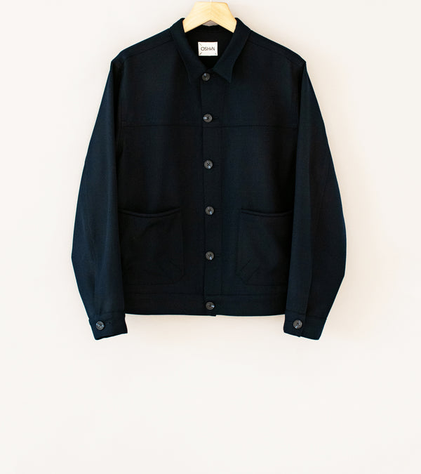 Oshin 'The Jimmy Cliff Jacket' (Navy Cotton Twill)