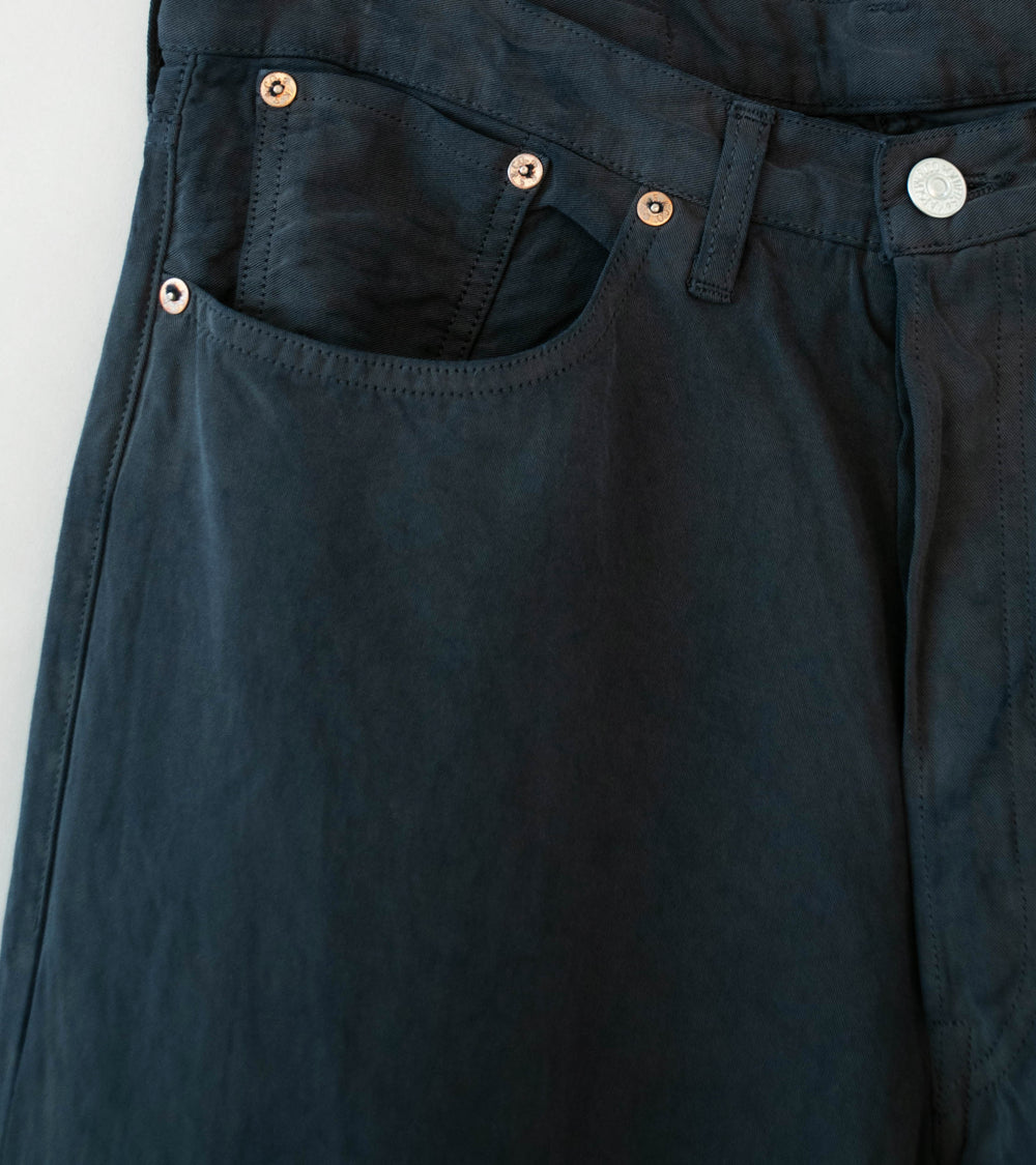 Lady White Co 'Kaptain Sunshine Cotton Linen Pant' (Charcoal)